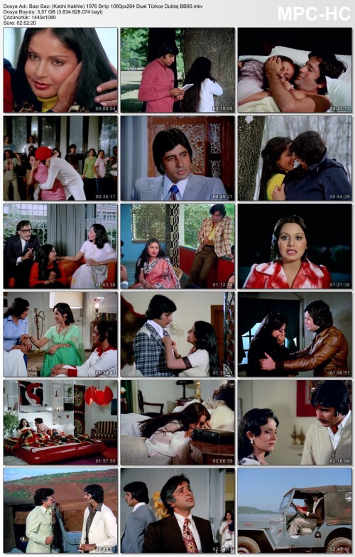 Bazı Bazı (Kabhi Kabhie) 1976 Brrip 1080px264 Dual Türkce Dublaj BB66