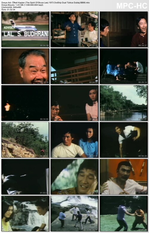 Öfkeli Kaplan (The Spirit Of Bruce Lee) 1973 Dvd5rip Dual Türkce Dublaj BB66