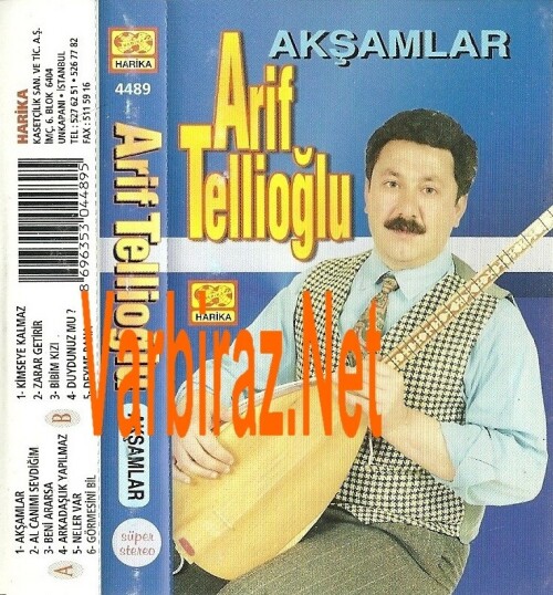 Arif Tellioglu Aksamlar (Harika Plak 4489)