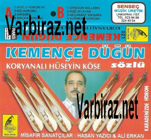 Koryanali Hüseyin Köse Kemence Dügün (Sensec Müzik Üretim 021)