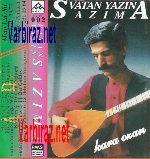 Kara Ozan Vatan Yazin Sazima (Motif 002)