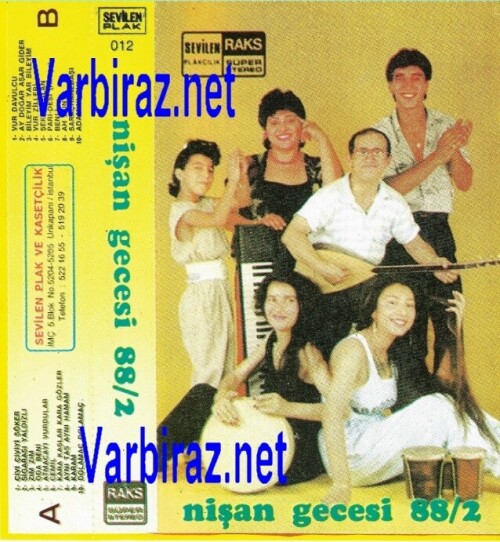 Adnan Varveren & Grubu Nisan Gecesi 88 & 2 (Sevilen Plak ve Kasetcilik 012)