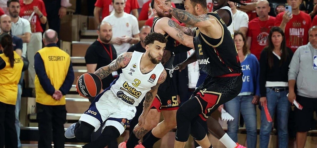 Fenerbahçe Beko Erkek Basketbol Takımımız EuroLeague'de 6. kez Final Four’da:  Monaco 79 - 80 Fenerbahçe Beko