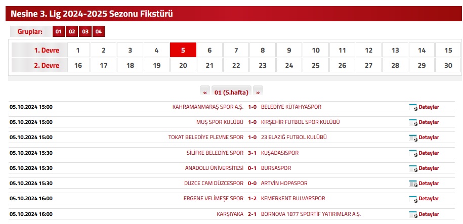 TFF 3.Lig 2024/2025 Sezonu